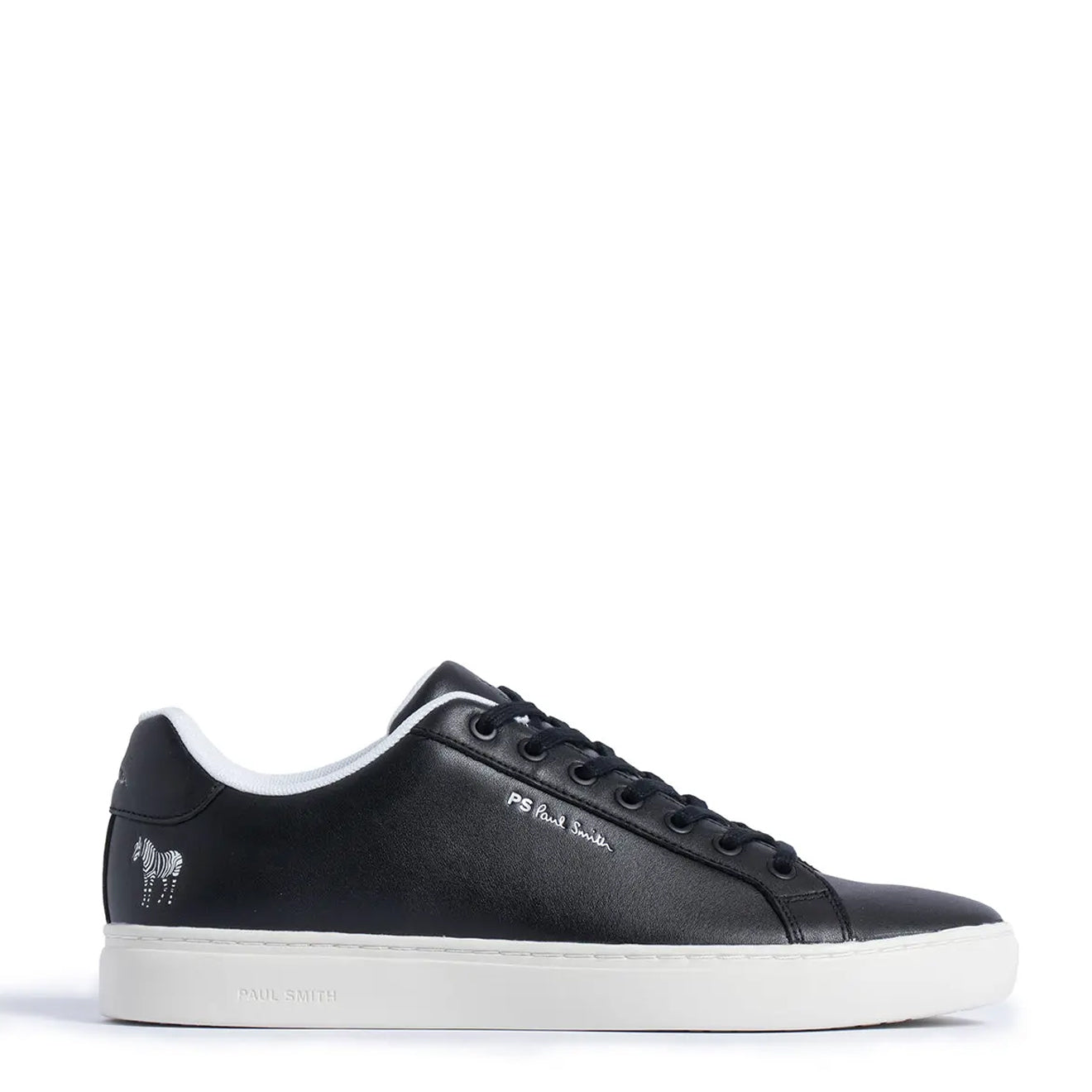 Paul Smith Leather Rex Trainers Black