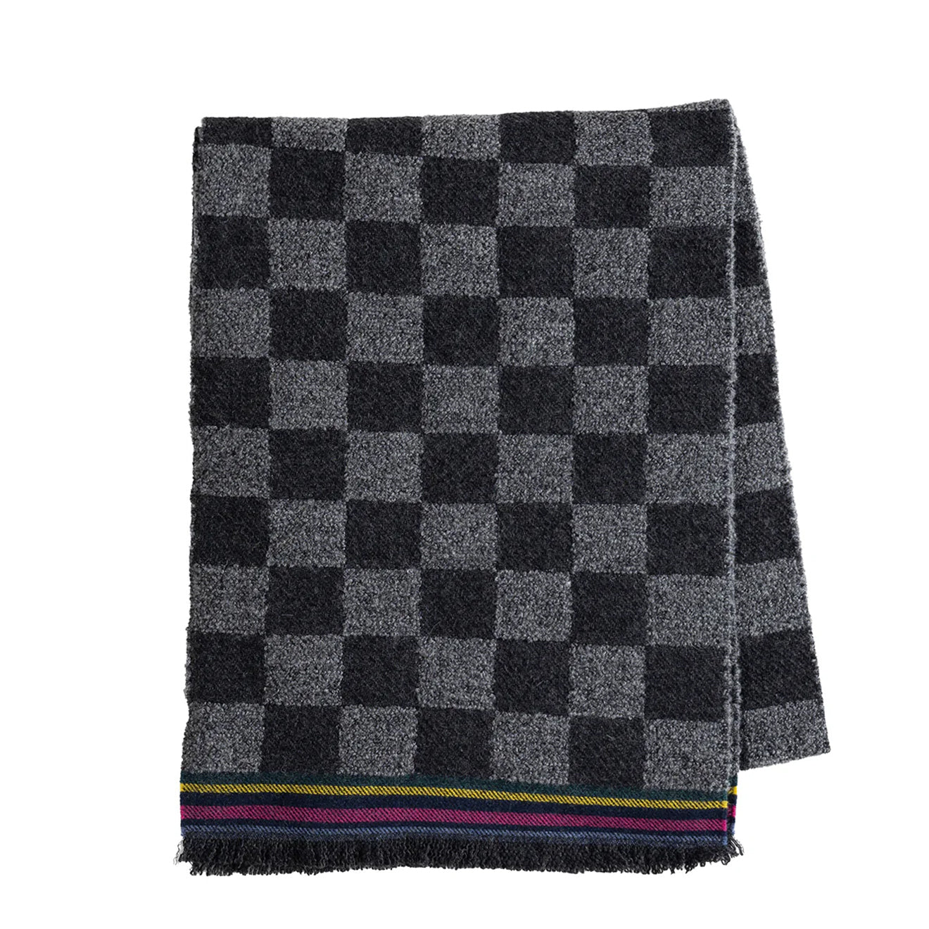 Paul Smith PS Scarf Checkerboard Black