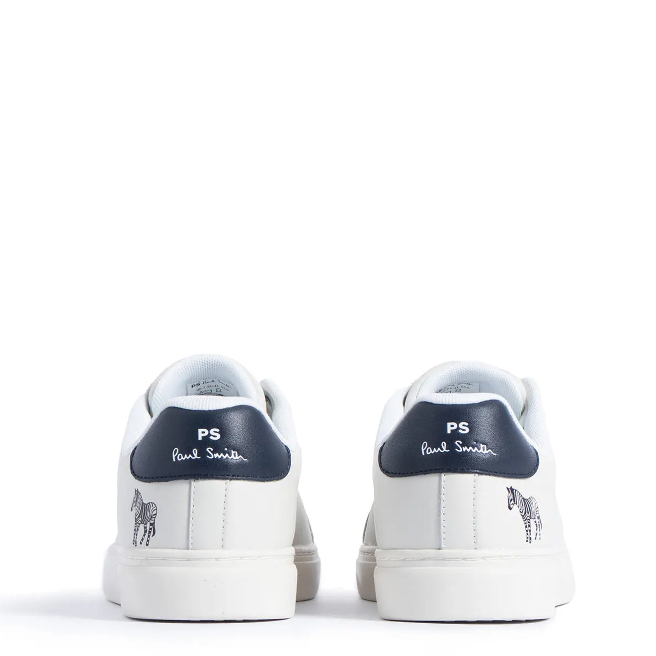 Paul Smith Rex Zebra Trainers White Leather