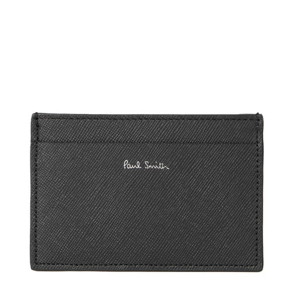 Paul Smith Signature Stripe Balloon Mount Fuji Print Card Holder Black