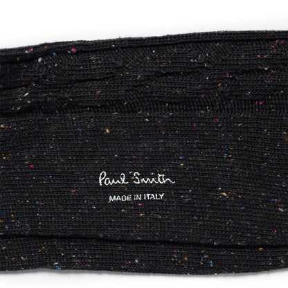 Paul Smith Sock Henry Neps Cable Black