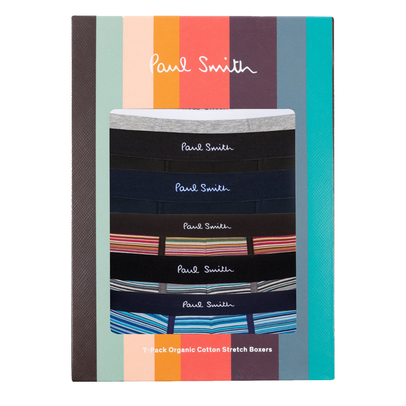 Paul Smith Trunk 7 Pack Mix Sign Multi