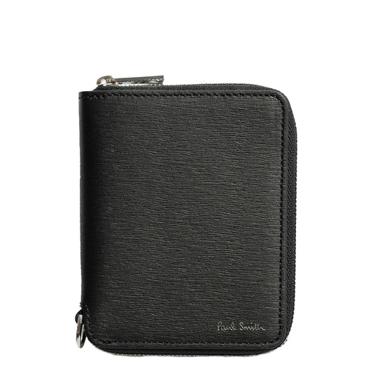 Paul Smith Wallet Zip Billfold Black