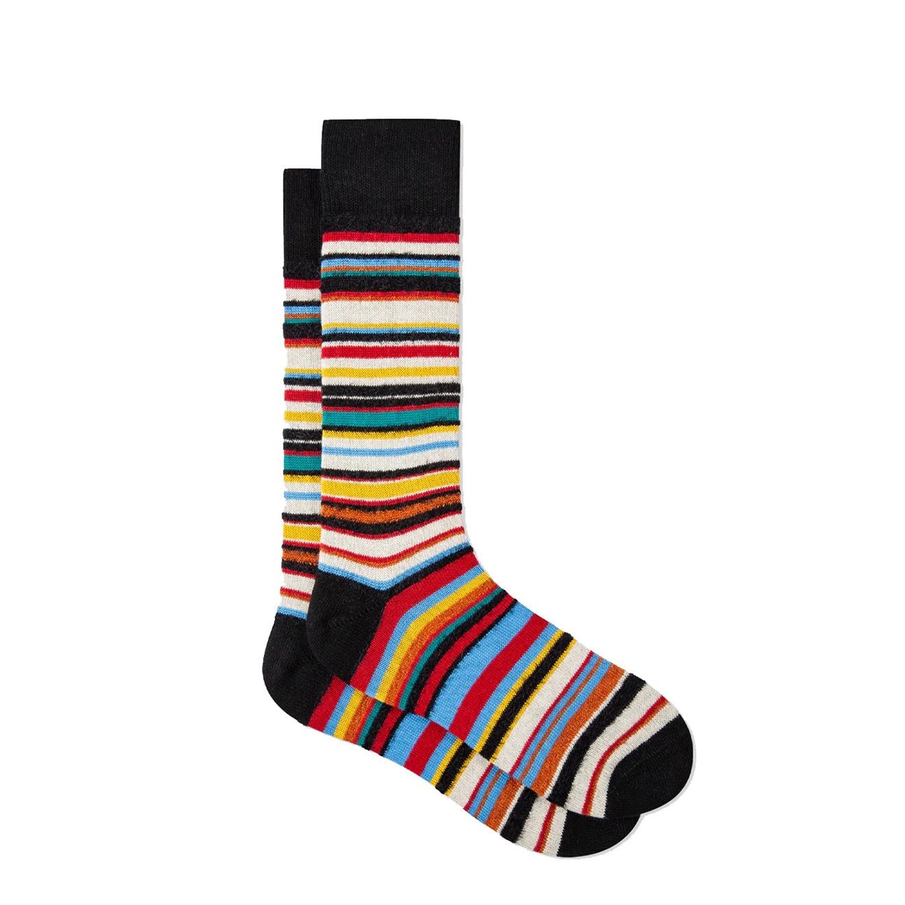 Paul Smith Wool-Cashmere Blend Signature Stripe Socks