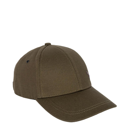 Paul Smith Zebra Logo Baseball Cap Olive Green