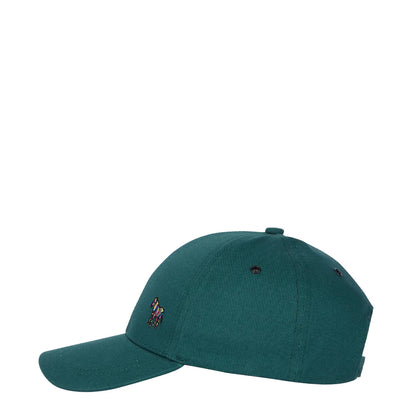 Paul Smith Zebra Logo Baseball Cap Petrol Green