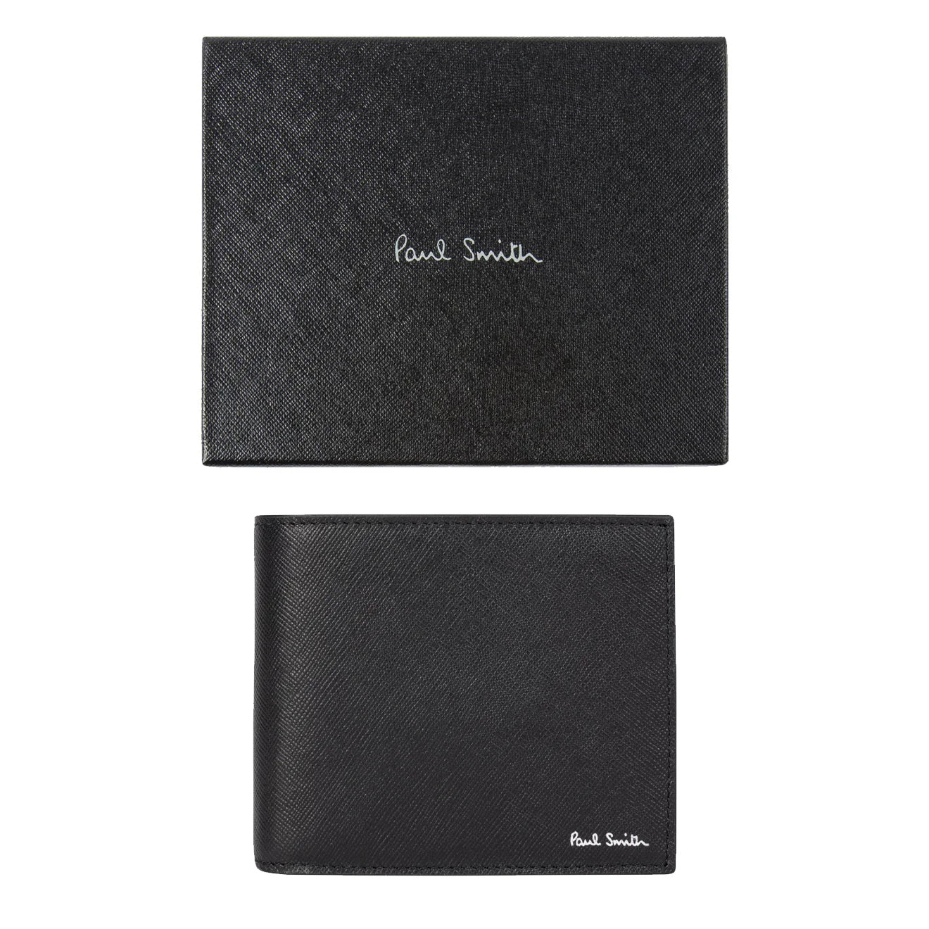 Paul Smith 'Mini Blur' Interior Billfold Wallet Black