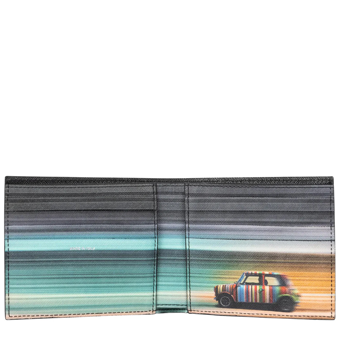 Paul Smith 'Mini Blur' Interior Billfold Wallet Black