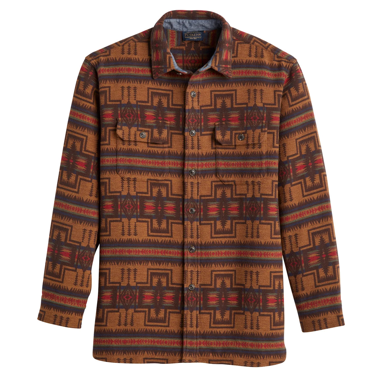 Women's buying PENDLETON Tan Long Sleeve Button Linen Jacket Size L