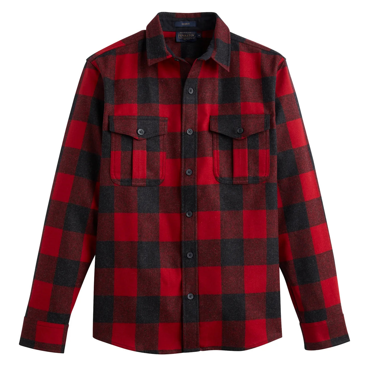 Pendleton Scout Shirt Red / Oxford Buffalo Check