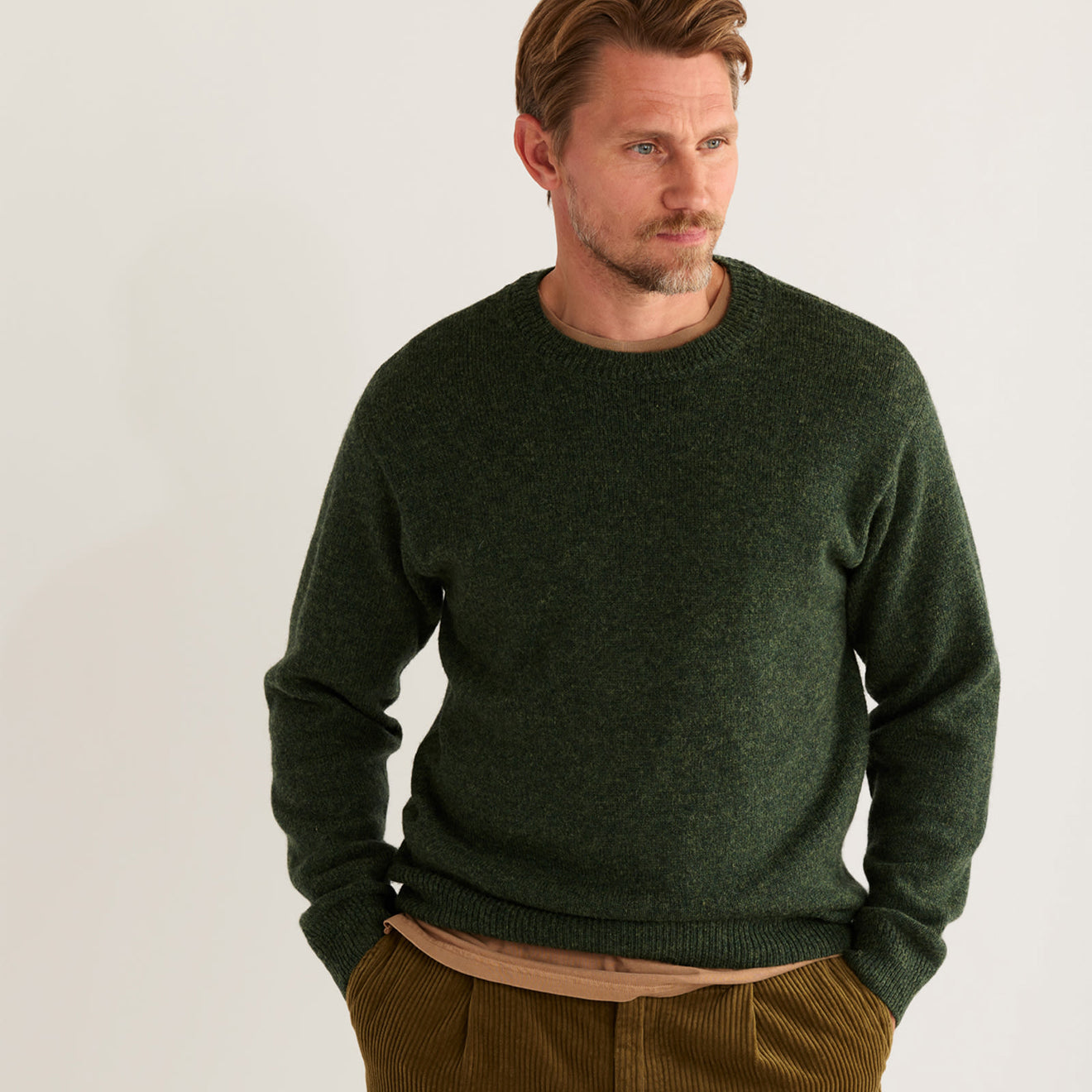 Pendleton shetland crew sweater hotsell