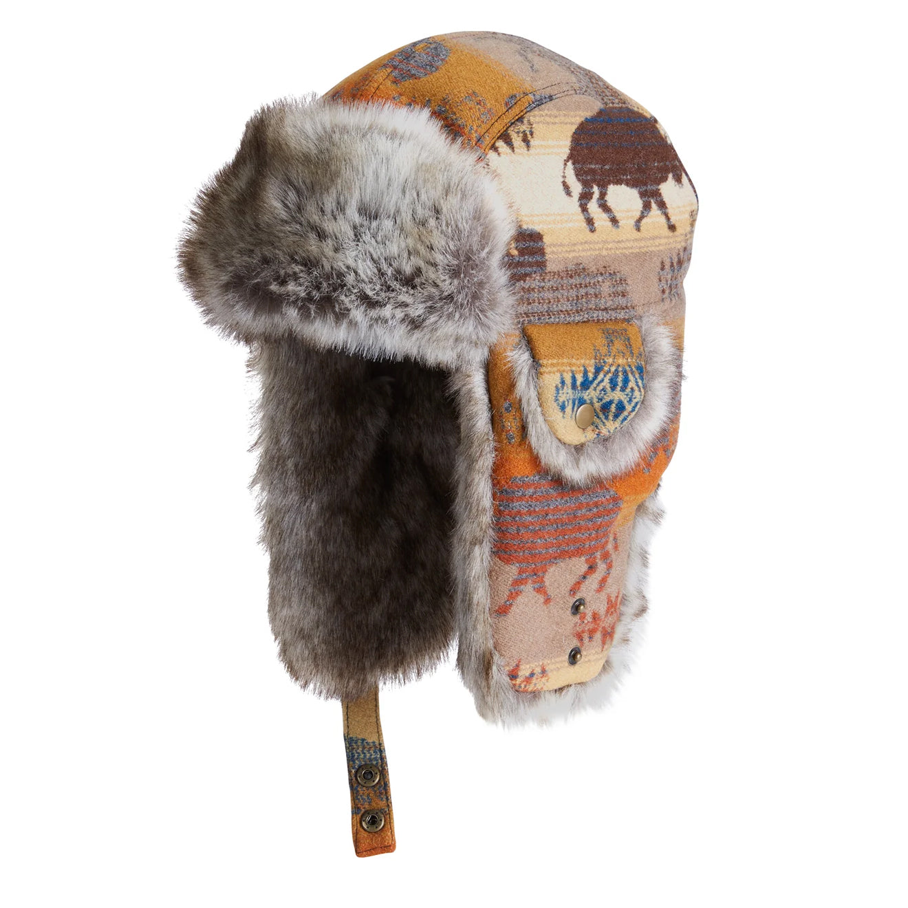 Pendleton Trapper Hat Prairie Rush Hour Rustic - The Sporting Lodge