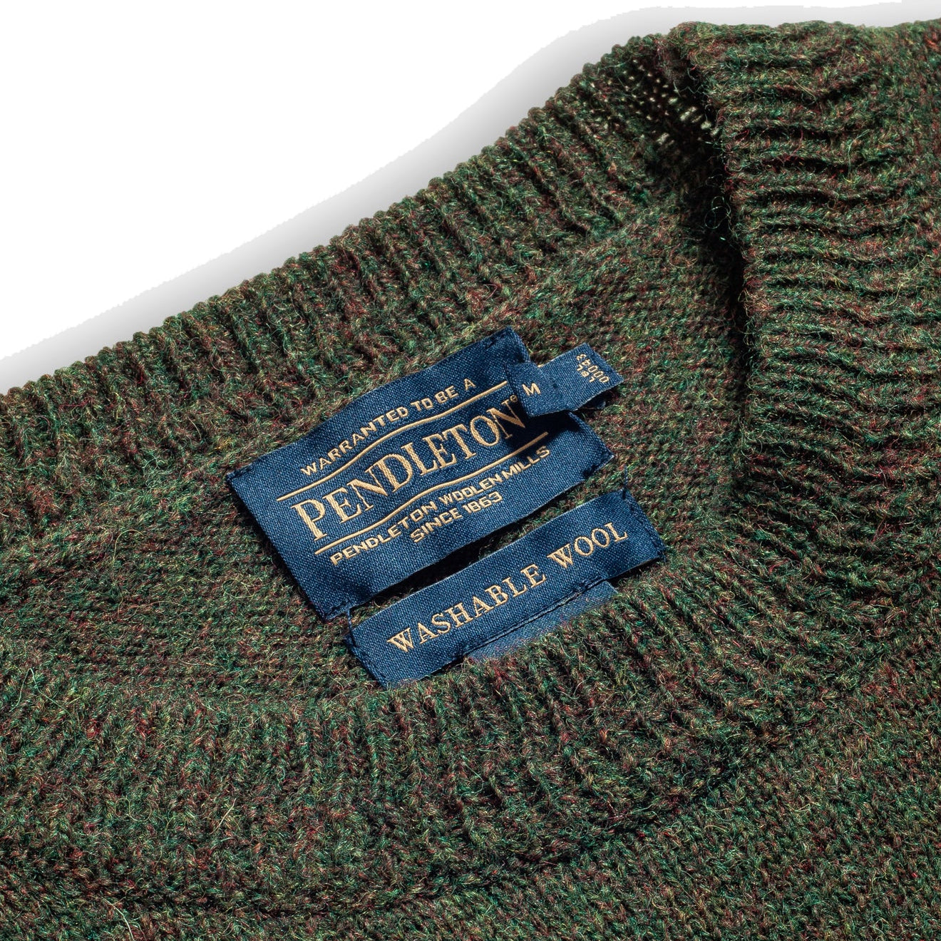 Pendleton Wool Crew Camo Heather - The Sporting Lodge