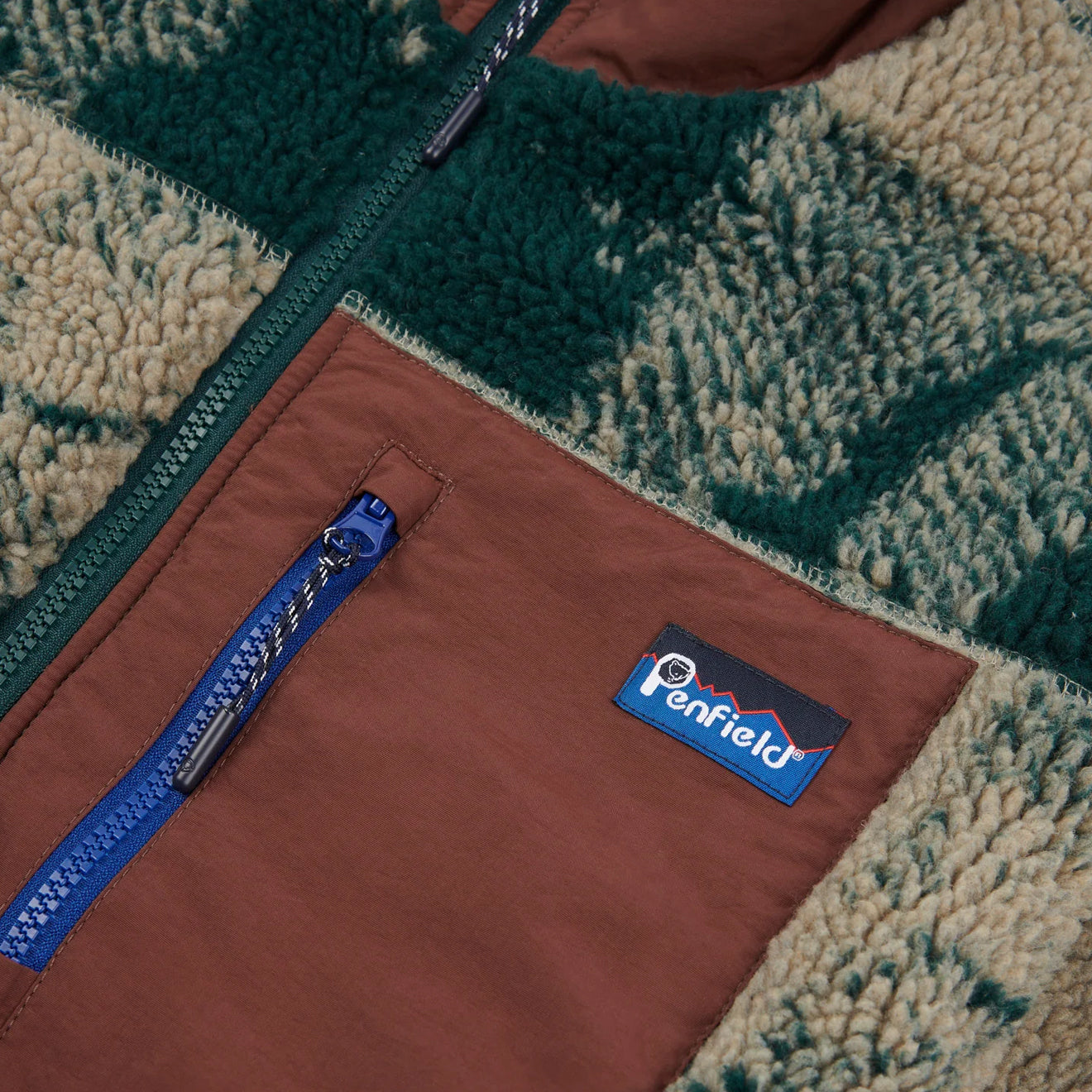 Penfield Textured Check Mattawa Jacket June Bug