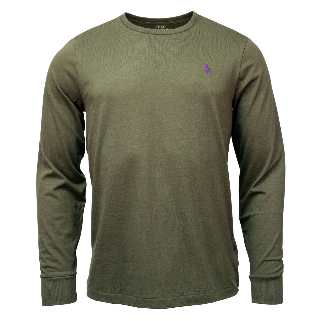 Ralph lauren custom fit long sleeve t shirt best sale