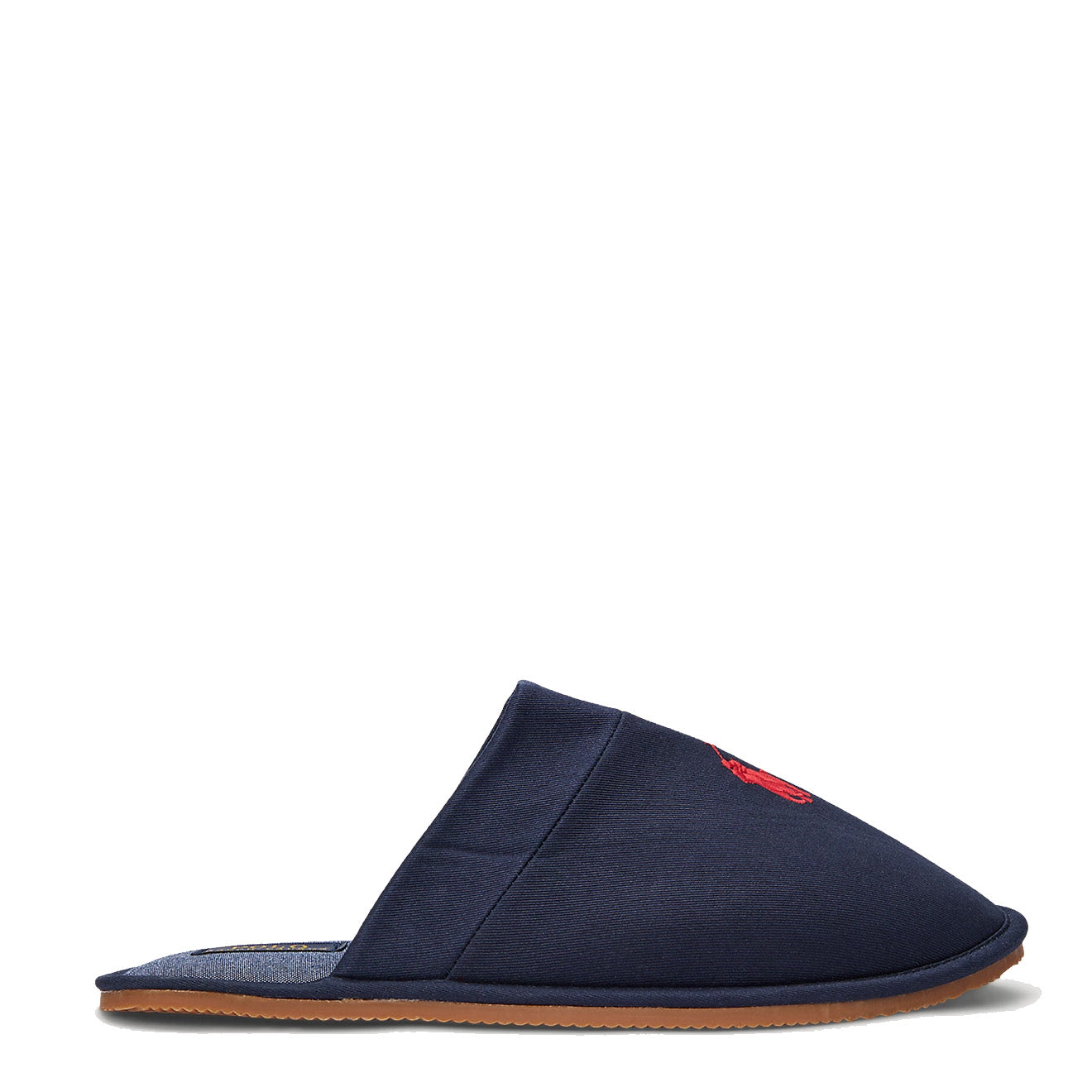 Polo Ralph Lauren Klarence Twill Slipper Navy - The Sporting Lodge