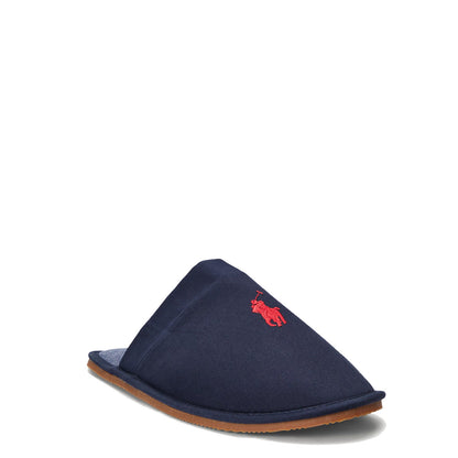 Polo Ralph Lauren Klarence Twill Slipper Navy - The Sporting Lodge