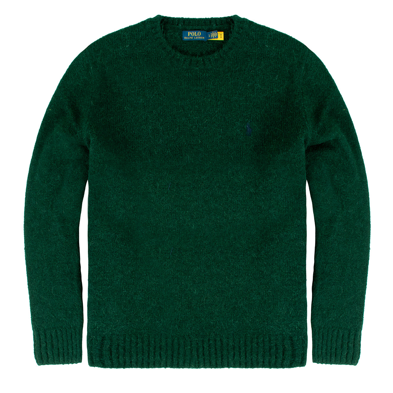 Polo Ralph Lauren Chunky Crew Knit Moss Agate