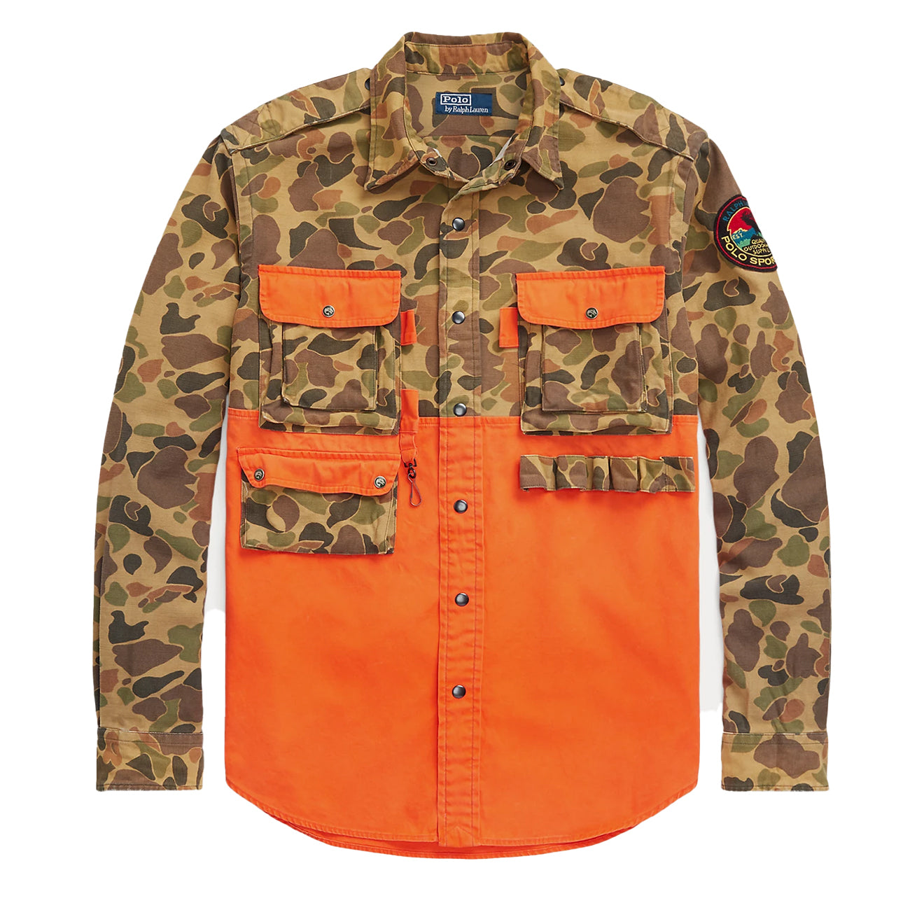 Polo ralph lauren nesquick classic fit camo oxford shirt