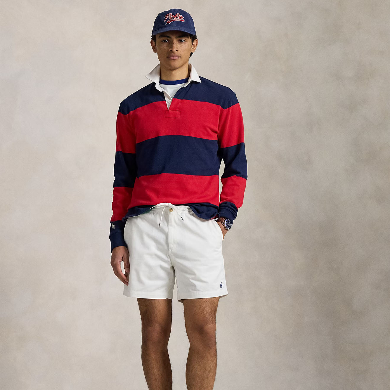 Polo Ralph Lauren Classic Fit Prepster Short Deckwash White