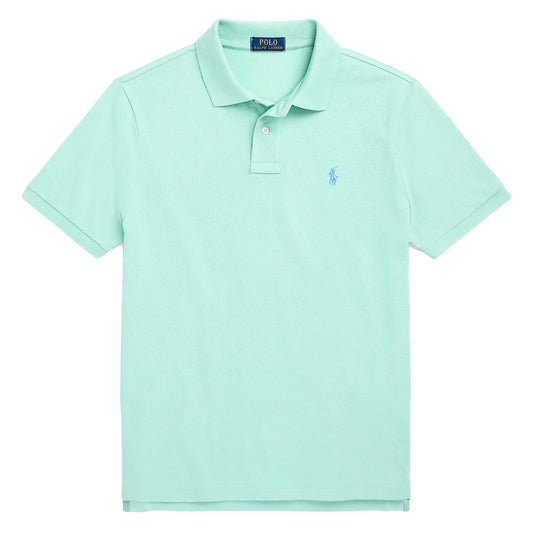 Polo Ralph Lauren Custom Slim Fit Classic Polo Celadon - The Sporting Lodge