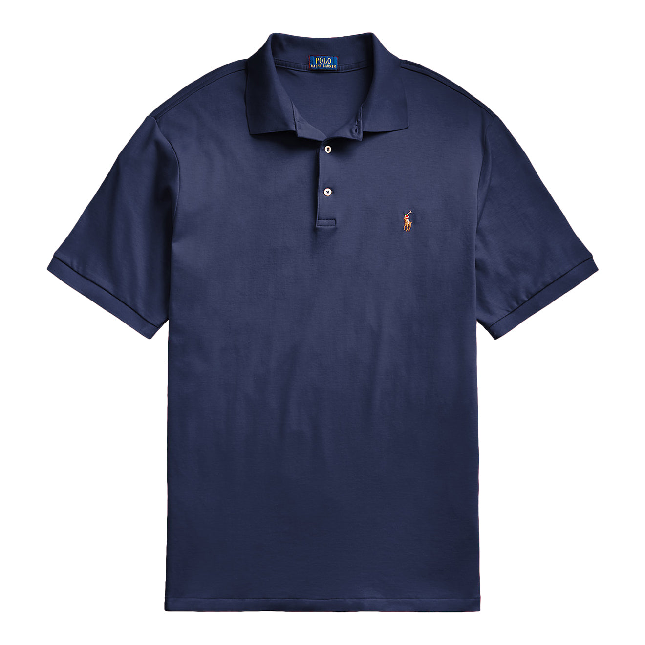 Polo Ralph Lauren Custom Slim Fit Soft Touch Polo Shirt Spring Navy The Sporting Lodge