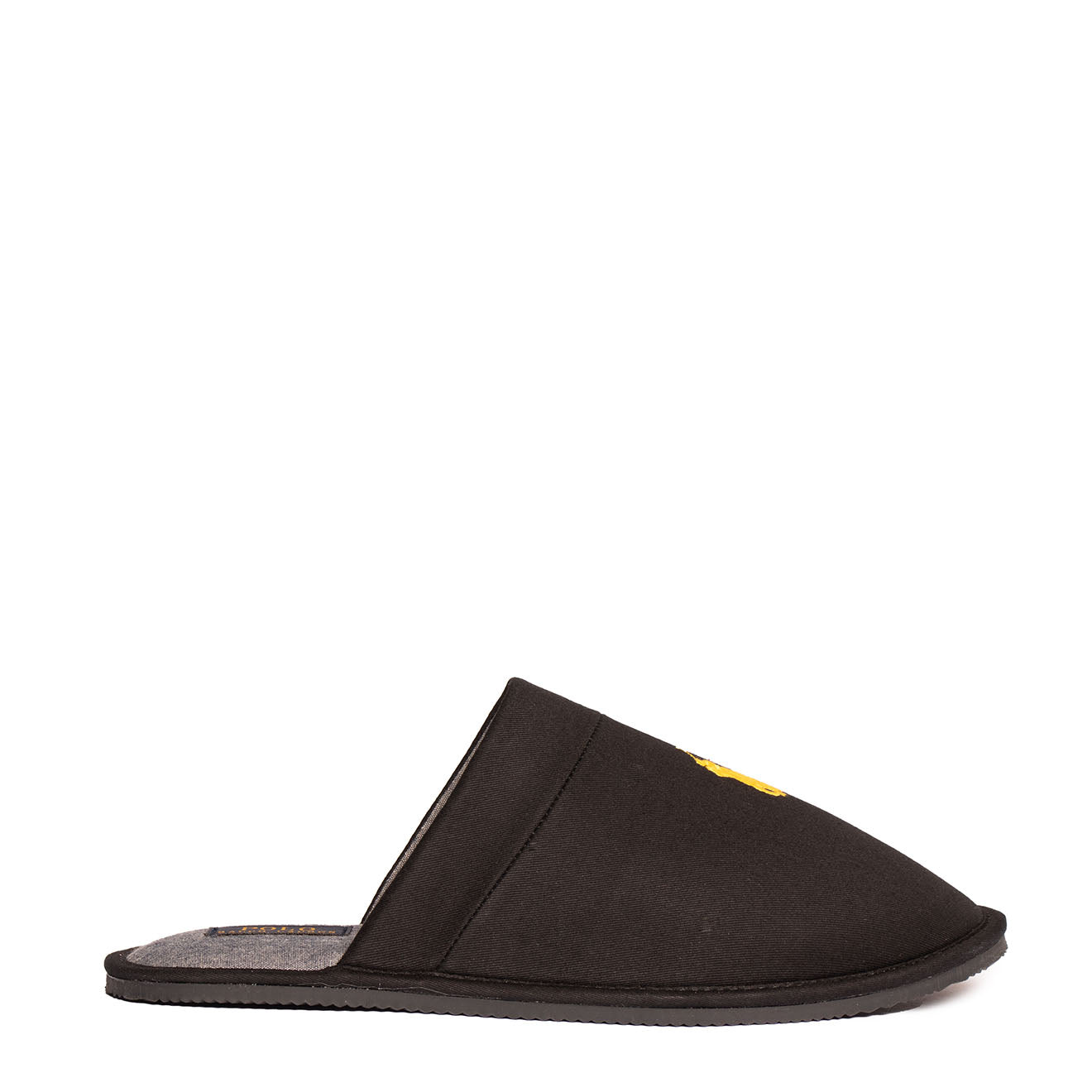 Polo Ralph Lauren Klarence Twill Slipper Black - The Sporting Lodge