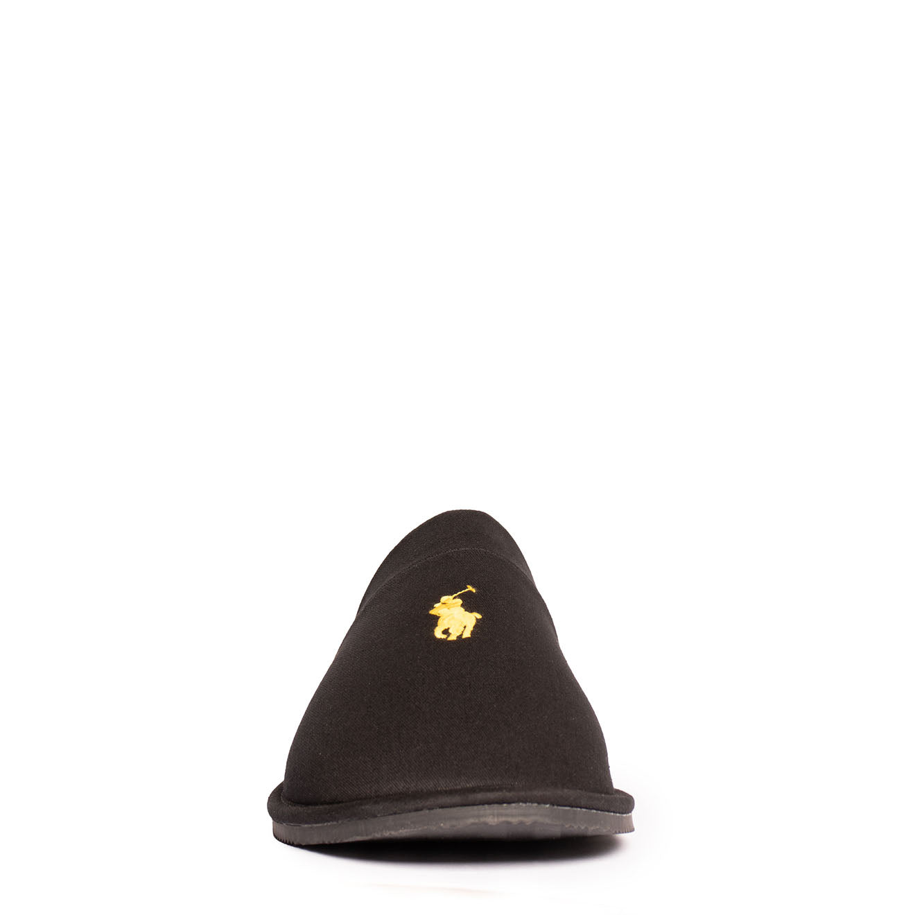 Polo Ralph Lauren Klarence Twill Slipper Black - The Sporting Lodge