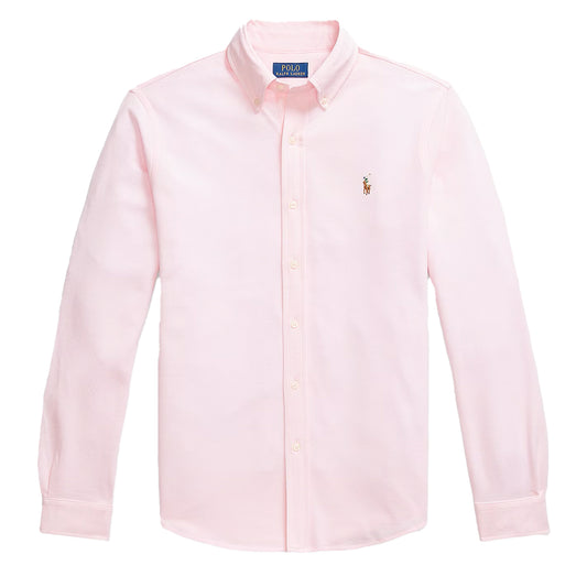 Polo Ralph Lauren Knit Oxford Shirt Garden Pink