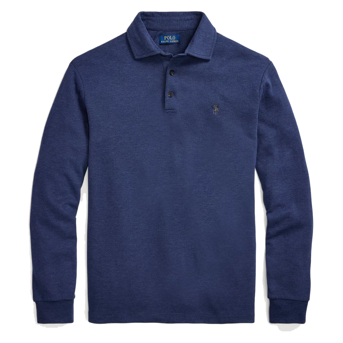 Ralph lauren blue long sleeve polo best sale