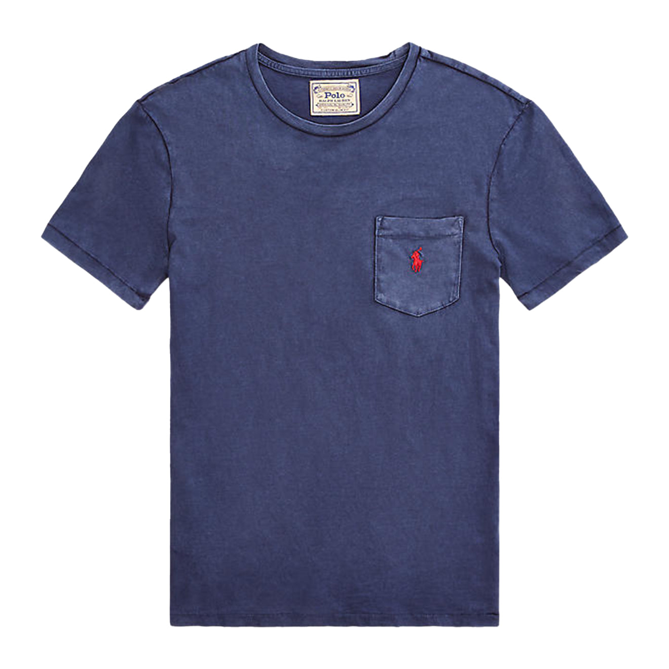 Dark blue ralph lauren t shirt best sale