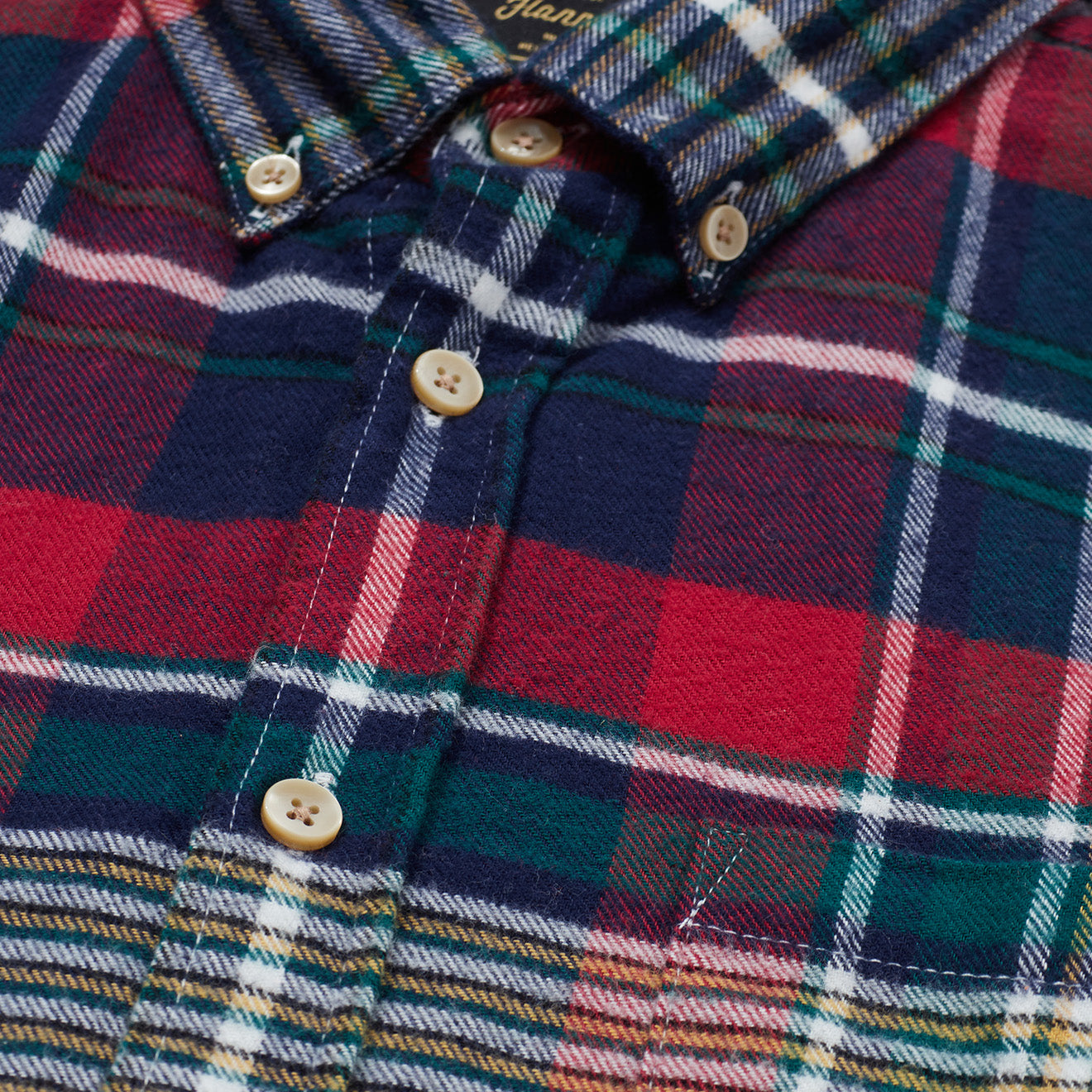 Portuguese Flannel Button Down Tolly Shirt Red / Blue / Green-2