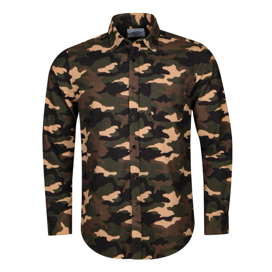 Portuguese Flannel Tropa Shirt Camo