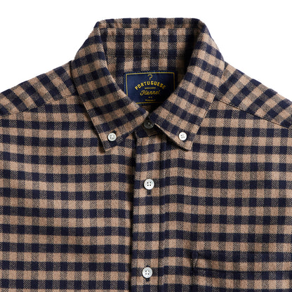 Portuguese Flannel Roca Shirt Blue