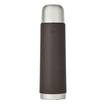 Purdey Leather Thermos Flask Brown - The Sporting Lodge