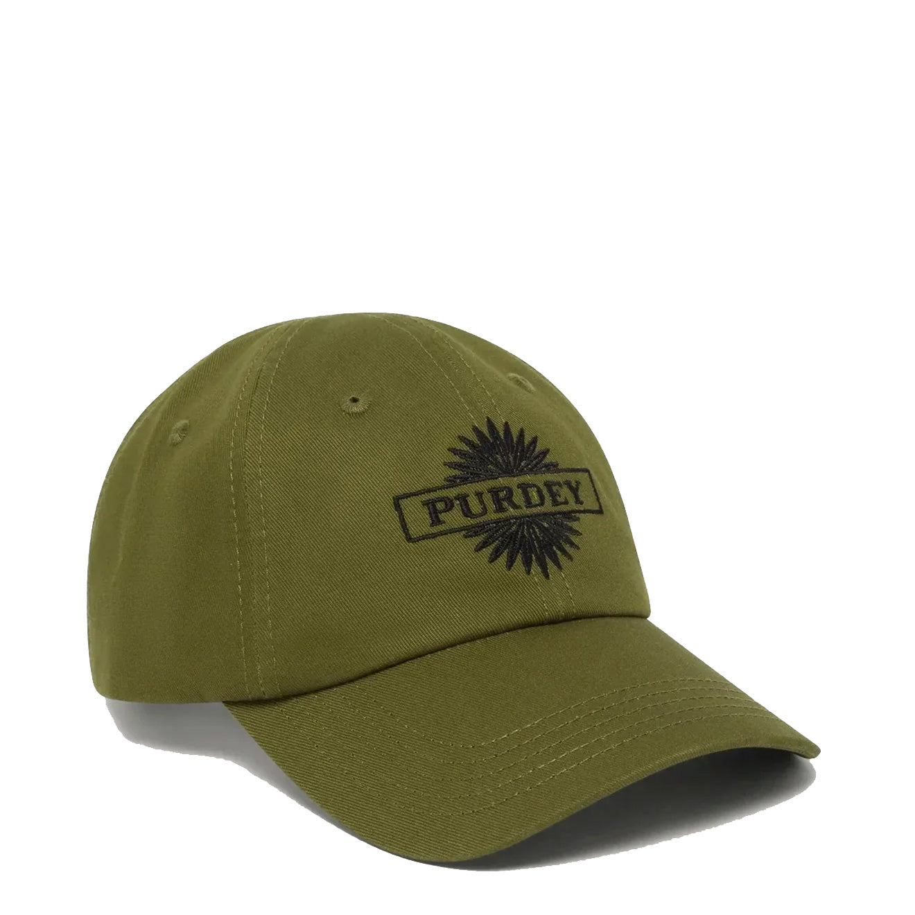 Purdey Starburst Baseball Cap Green - The Sporting Lodge