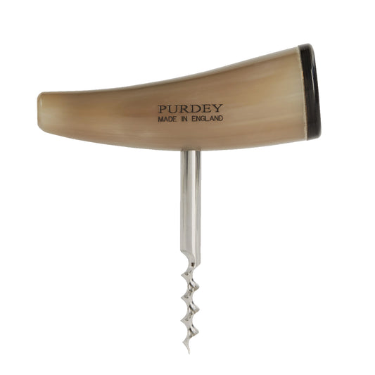 Purdey Cork Screw Dark Ox Horn - The Sporting Lodge