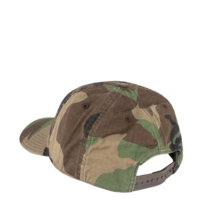 RRL by Ralph Lauren Winged Logo Camo Ball Cap Woodland Camo