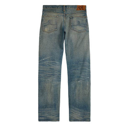 RRL By Ralph Lauren Straight Fit Milner Selvedge Jean Milner Wash