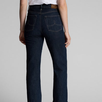 RRL By Ralph Lauren Womens High Boy Fit Jean Rinse