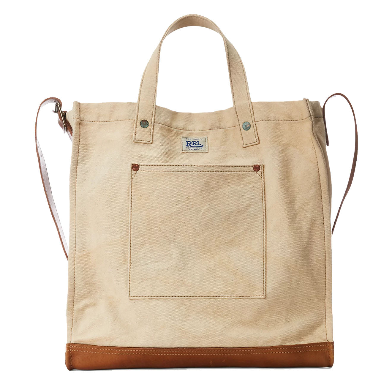 Ralph Lauren Governor's Lodge online leather tote