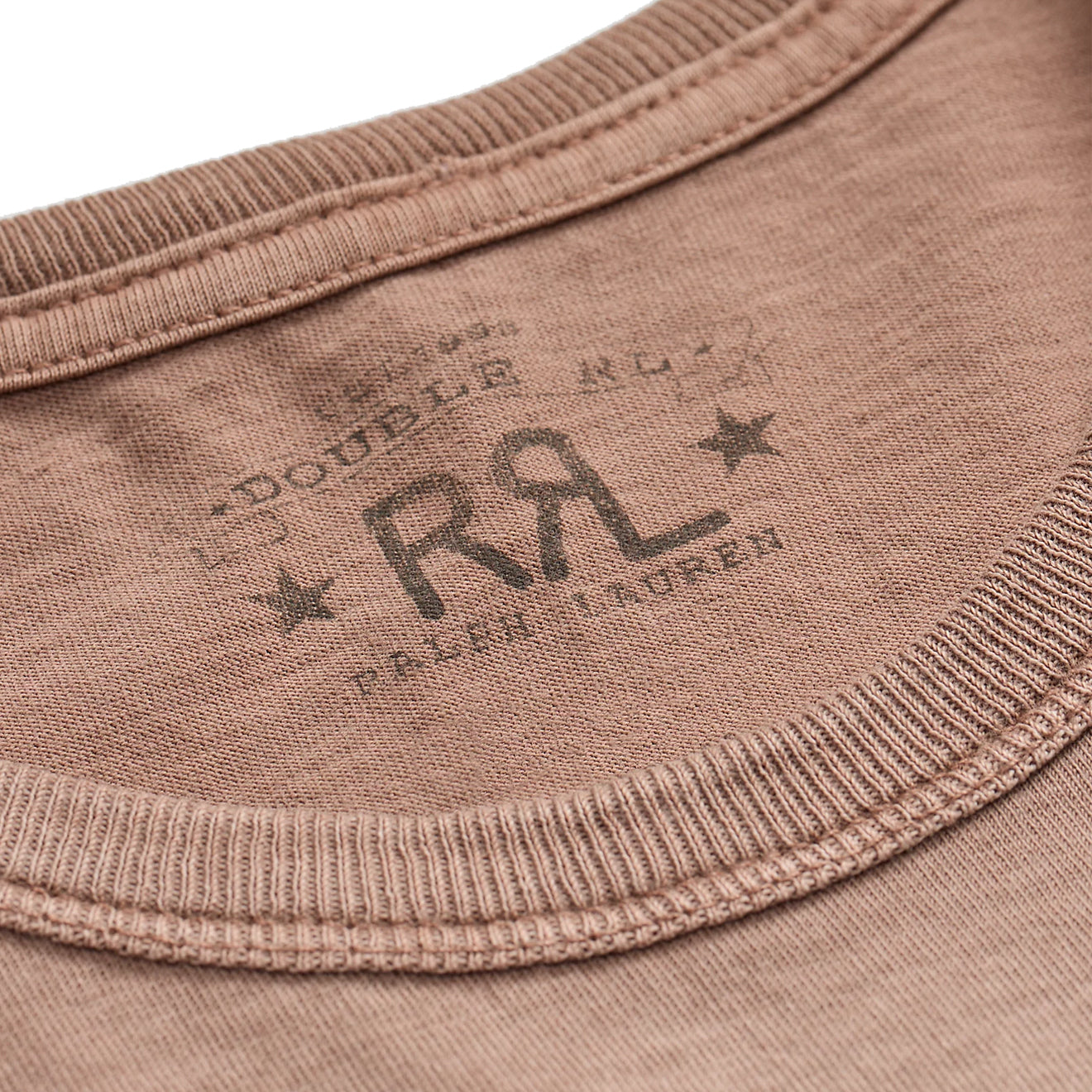 RRL by Ralph Lauren Garment-Dyed Pocket T-Shirt Desert Rose