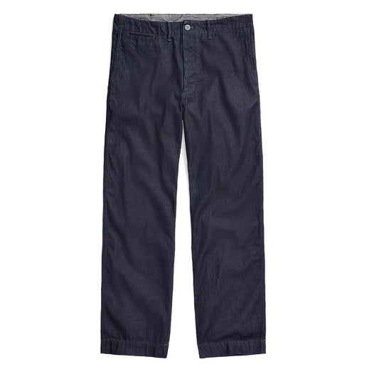 RRL by Ralph Lauren Indigo Rinsed Denim Field Trouser Rinse - The Sporting Lodge