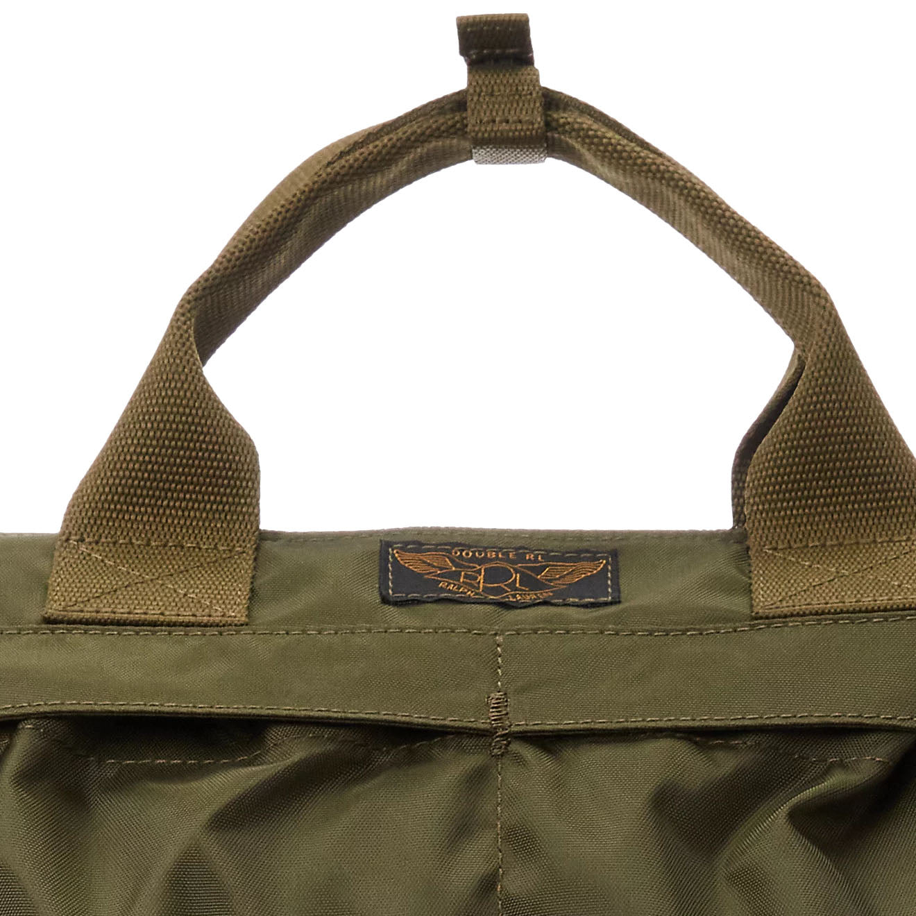 RRL by Ralph Lauren Nylon Canvas Utility Bag Olive Drab - The Sporting Lodge