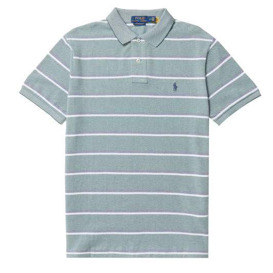 Polo Ralph Lauren Custom Slim Fit Polo Shirt Verano Green Multi