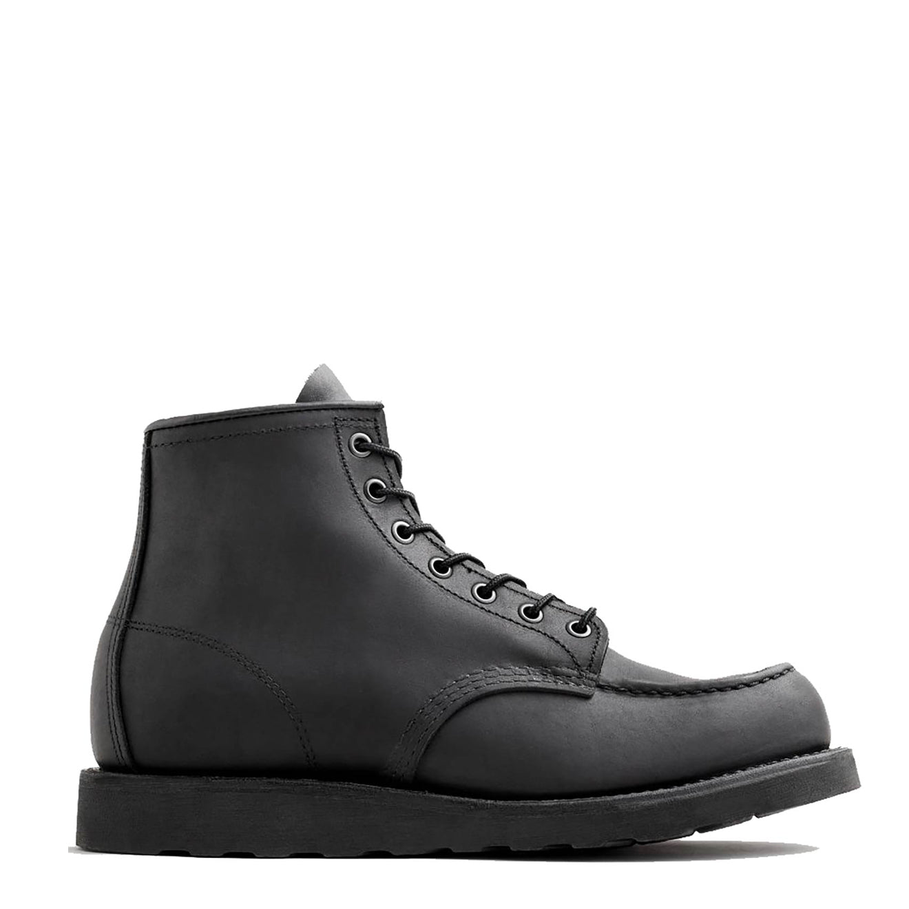 Red Wing Moc Toe Boot Black Harness