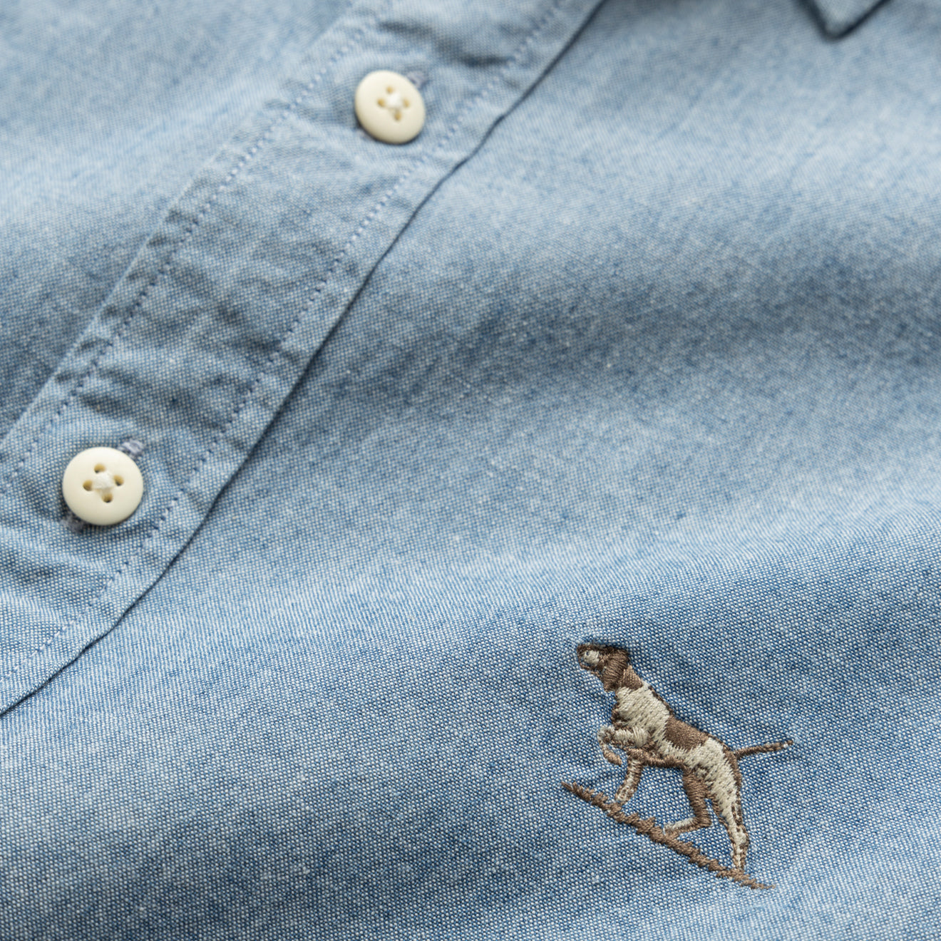 Rodd and Gunn Kirklands L/S Shirt Chambray