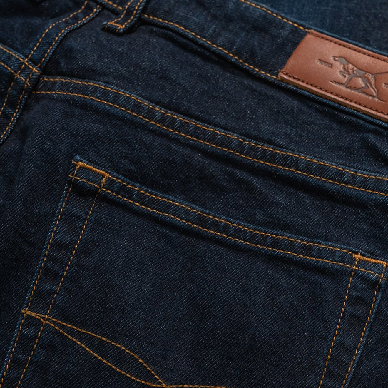 Rodd and Gunn Sutton Jean Dark Blue