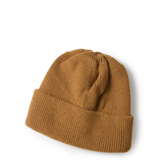 Rototo Bulky Watch Cap Beanie Tan Brown