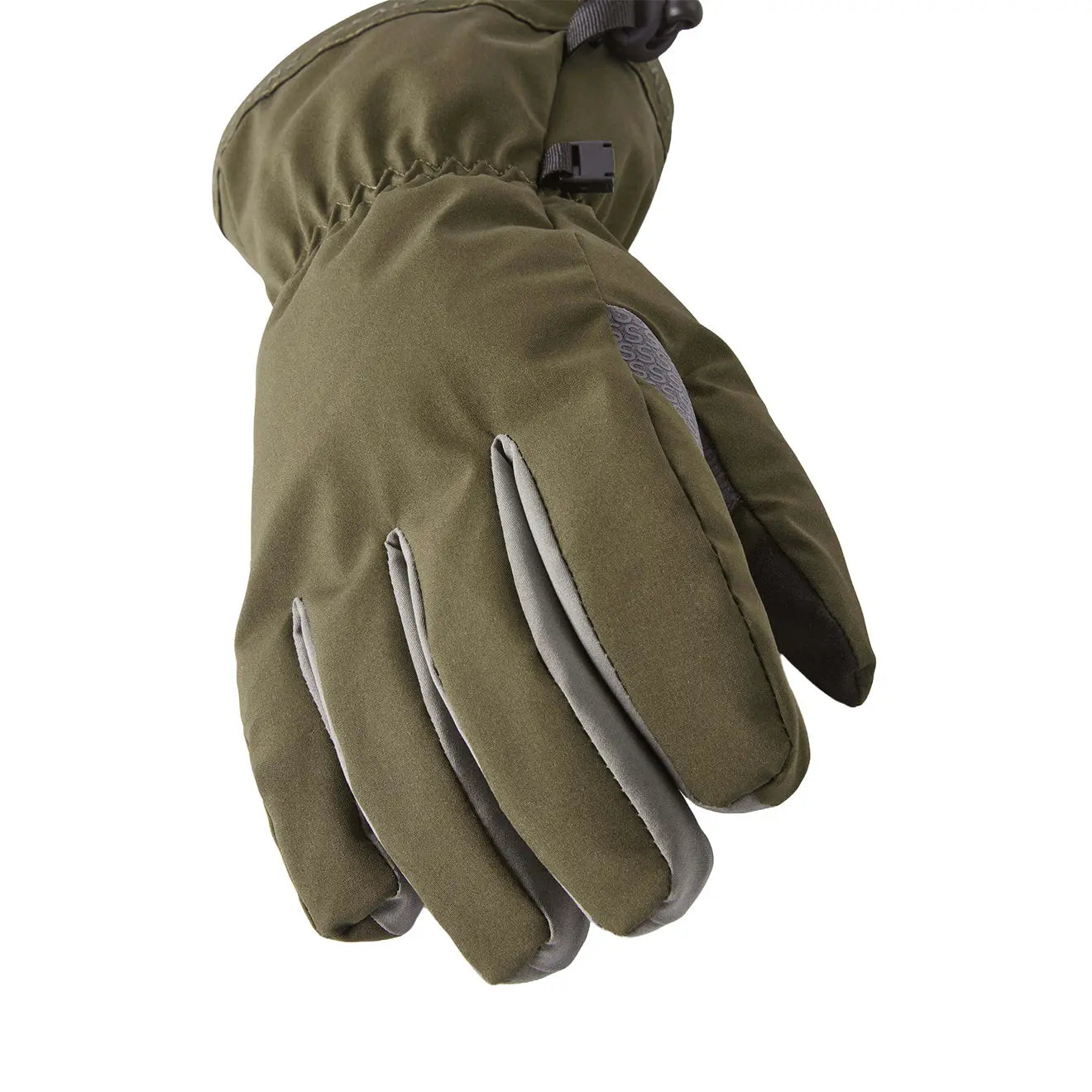 Sealskinz Drayton WP Lightweight Gauntlet Glove Olive - The Sporting Lodge